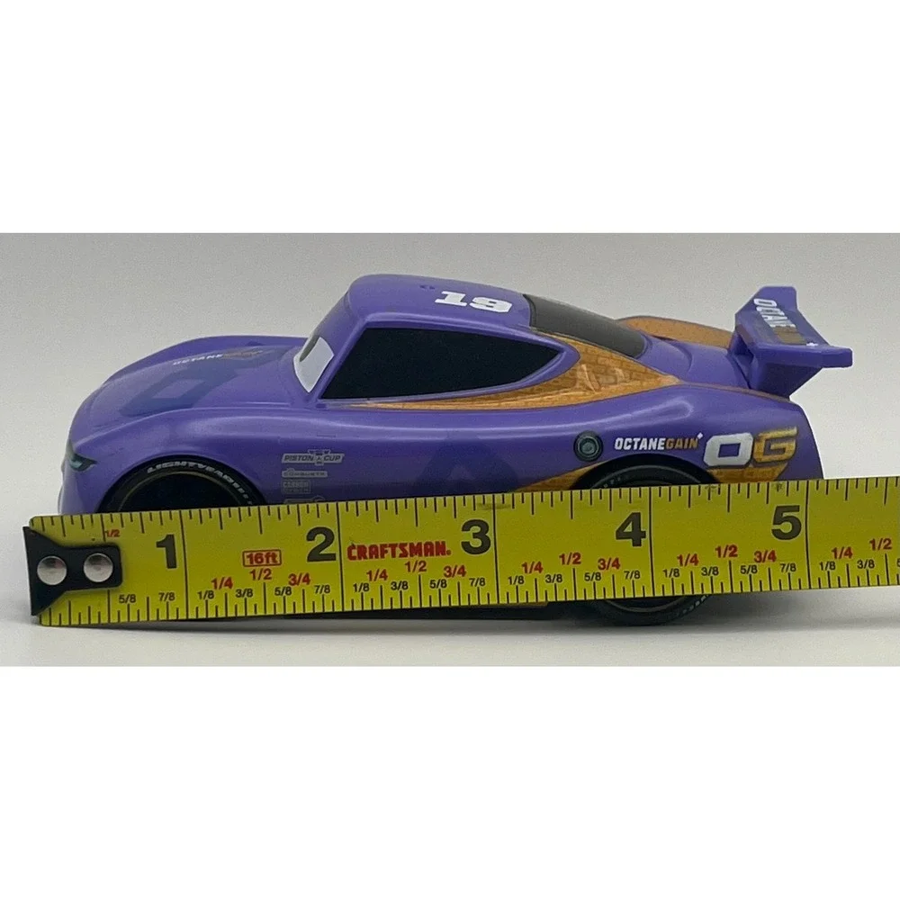 Disney Pixar Cars 3 Turbo Racers Daniel Swervez Octane Gain 19 Purple Car FYX43